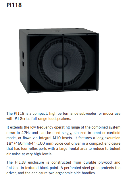 Sub Martin Pi118